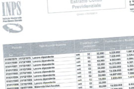 Estratto Contributivo INPS